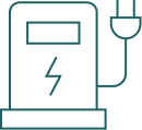 EV charger icon