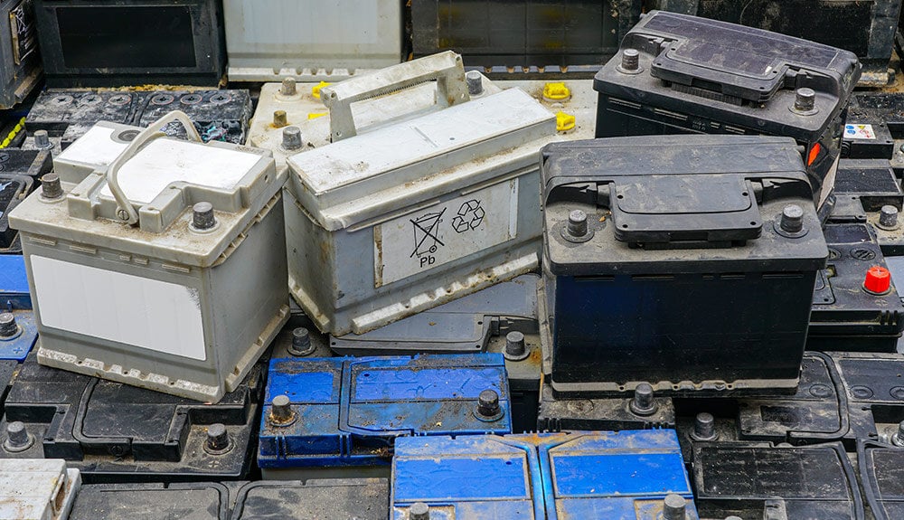 Recyclable car batteries