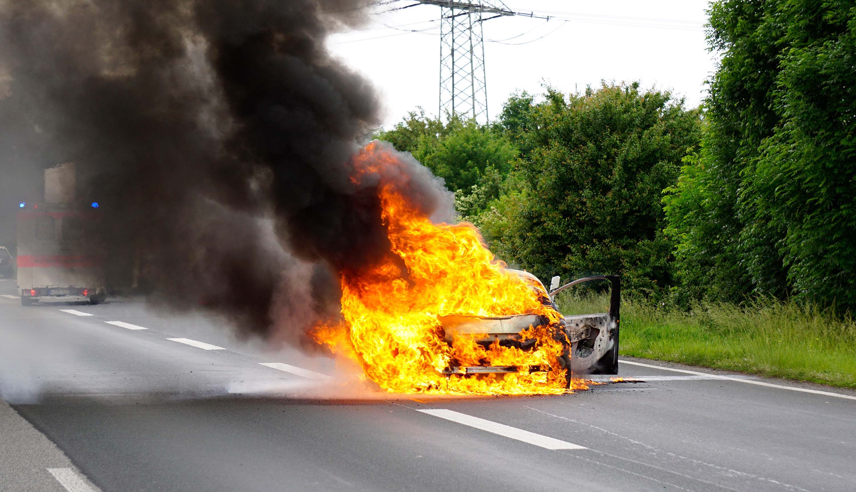 ev car fire